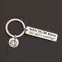 CENWA Sobriety Gift 1 Year 2 Years 3 Years 5 Years Sobriety Anniversary Keychain Recovery Jewelry Sober AF Gift