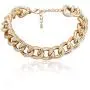 Masiter Hip Hop Rhinestone Necklace Chunky Cuban Oval Link Chain Choker Party Nightclub Costume Jewelry for Women and Girls Masiter Hip Hop Rhinestone Necklace Chunky Cuban Oval Link Chain Choker Party Nightclub Costume Jewelry for Women and Girls