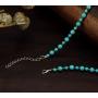 Suyi Long Pendant Turquoise Necklace for Women Bohemian Handmade Beaded Necklace Jewelry