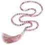 Top Plaza Womens 108 Mala Prayer Beads Wrap Necklace with Long Tassel Healing Crystal Stone Necklaces Yoga Meditation Reiki Quartz Jewelry Top Plaza Womens 108 Mala Prayer Beads Wrap Necklace with Long Tassel Healing Crystal Stone Necklaces Yoga Meditation Reiki Quartz Jewelry