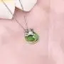 SEIRAA Frog Necklace Green Frog Toad Pendant Frogs Lover Gift Frogs Jewelry for Frog Enthusiasts SEIRAA Frog Necklace Green Frog Toad Pendant Frogs Lover Gift Frogs Jewelry for Frog Enthusiasts