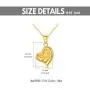 18K Solid Gold Heart Necklace Valentines Day Gift Jewelry for Women, ''I Love You Forever'' Real Gold Love Heart Pendant Anniversary Jewelry Gifts for Mom, Wife, Girls, 16''+2'' 18K Solid Gold Heart Necklace Valentines Day Gift Jewelry for Women, ''I Love You Forever'' Real Gold Love Heart Pendant Anniversary Jewelry Gifts for Mom, Wife, Girls, 16''+2''