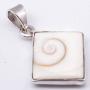SilverStarJewel Fashion Jewelry 925 Fine Silver Shiva Eye Necklace Pendant 1.2''