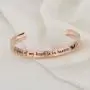 WUSUANED Memorial Jewelry A Piece of My Heart is in Heaven Hair Tie Grooved Cuff Bangle Bracelet in Memory of Loved One Sympathy Gift WUSUANED Memorial Jewelry A Piece of My Heart is in Heaven Hair Tie Grooved Cuff Bangle Bracelet in Memory of Loved One Sympathy Gift
