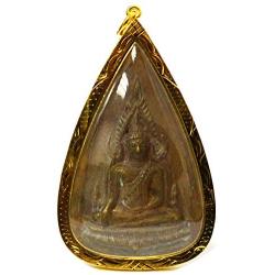 Thai Jewelry Amulets Praputtajinaraj Statue Lucky Buddha Magic Thai Amultes Lucky and Wealth Amulets Thai Buddha Luck & Rich