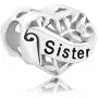 LovelyJewelry Sister Wife Grandma Heart Sterling Silver I Love You Filigree Tree of Life Charms for Bracelet
