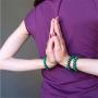 SIMECO JEWELRY Malachite Crystal Green Beads Bracelet The Anti-Anxiety Bracelet Adjustable Elasticity Brings Luck Wealth Handmade Bracelet 7.5 inch (8 mm Bead)