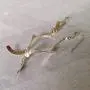 Stera Jewelry 925 Sterling Silver or 14k Gold-Filled Womens Curved Twist or Curls Dangle Earrings