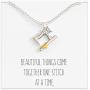 Sewing Machine Necklace – Gift For Quilter or a Woman that Sews - Beautiful Things Come Together One Stitch At A Time.