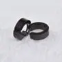 Stainless Steel Hoop Earrings for Men Women, Silver/Gold/Black/Blue Hypoallergenic Round Huggie Earrings, Fashion Punk Earrings Piercing Jewelry Gift for Boys Girls Teens Stainless Steel Hoop Earrings for Men Women, Silver/Gold/Black/Blue Hypoallergenic Round Huggie Earrings, Fashion Punk Earrings Piercing Jewelry Gift for Boys Girls Teens