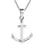 AeraVida Nautical Anchor Cross of Hope .925 Sterling Silver Pendant Necklace AeraVida Nautical Anchor Cross of Hope .925 Sterling Silver Pendant Necklace
