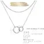 Fettero Layered Necklace Double Circle Generations Interlocking Infinity Hammered Pendant Dainty 14K Plated Minimalist Simple for Mother Daughter Sister Granddaughter Grandson Jewelry Gift Fettero Layered Necklace Double Circle Generations Interlocking Infinity Hammered Pendant Dainty 14K Plated Minimalist Simple for Mother Daughter Sister Granddaughter Grandson Jewelry Gift