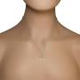 925 Sterling Silver Om Aum Ohm Yoga Pendant Necklace