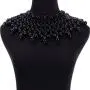 Bib Collar Necklace Chunky CCB/Crystal/Pearl Resin Beads Chain Choker Statement Necklace Womens Fashion Jewelry Necklace Bib Collar Necklace Chunky CCB/Crystal/Pearl Resin Beads Chain Choker Statement Necklace Womens Fashion Jewelry Necklace
