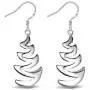YAZILIND Sparkling Drop Dangle Earrings Statement Silver Winding Shinning Women Fish Hook Earrings Dainty Elegant Party Jewelry YAZILIND Sparkling Drop Dangle Earrings Statement Silver Winding Shinning Women Fish Hook Earrings Dainty Elegant Party Jewelry
