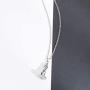 Glimkis Lighthouse Stainless Steel Urn Necklace Cremation Jewelry for Ashes Memorial Jewelry Ocean Keeper Memorial Pendant