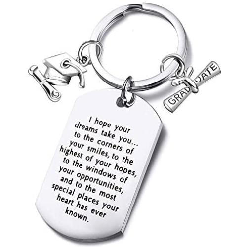 FUSTMW Graduation Gifts Wallet Insert Engraved Card Inspirational Graduates Gifts Class of 2020 Gift Wallet Card Insert