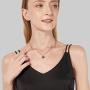 KLKE Layered Gold Necklaces for Women Jewelry Dainty Moon and Star Pendant Choker Necklaces for Womens Day Gifts