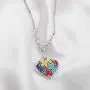 Autism Awareness Keychain Gifts for Autistic Colorful Puzzle Piece Key Ring Set of 2 Autism Awareness Keychain Gifts for Autistic Colorful Puzzle Piece Key Ring Set of 2