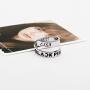 G-Ahora Kpop Blackpink Finger Ring Blackpink Group Gifts Member Name and Birtday Engraved Ring for Blackpink Lover Blackpink Fans