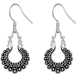 RBG Dissent Collar Earrings Sterling Silver RBG Gifts Dangle Drop Earrings Jewelry Gifts for Mothers Fans of Ruth Bader Ginsburg