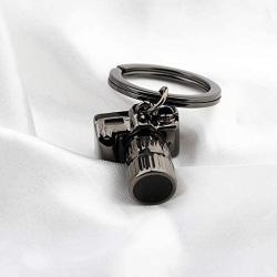 FUSTMW Photographer Gift Camera Keychain Photography Gift Black Camera Charm Jewelry Gifts for Photographer Lovers