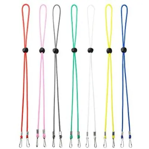 shownii 7 pcs -12 pcs Lanyard for Face Mask Kids Adjustable Mask Lanyard for Women Men Fits Neck with Clips shownii 7 pcs -12 pcs Lanyard for Face Mask Kids Adjustable Mask Lanyard for Women Men Fits Neck with Clips