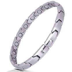 Elegant Womens Titanium Magnetic Therapy Bracelet Pain Relief for Arthritis and Carpal Tunnel