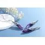 Top Plaza Natural Healing Crystal Stone Necklace Antique Silver Gemstone Point Pendulum Necklaces Reiki Quartz Jewelry for Women Girls Top Plaza Natural Healing Crystal Stone Necklace Antique Silver Gemstone Point Pendulum Necklaces Reiki Quartz Jewelry for Women Girls