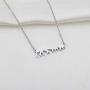 KUIYAI Lucky Family Mother and Child Elephant Necklace Mom of Twins Jewelry