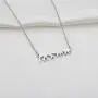 KUIYAI Lucky Family Mother and Child Elephant Necklace Mom of Twins Jewelry