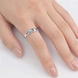 COYOTE Sterling Silver Sun Moon Universe Ring
