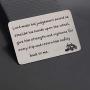 WSNANG Truck Driver Gift Drive Safe Wallet Card for Daddy Husband Trucker Prayer Gift for Truckers Wife Girlfriend
