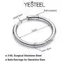 316L Surgical Steel Hoop Earrings, 6mm 8mm 10mm Huggie Hoop Earrings Men Hypoallergenic, Small Sleeper Mens Hoop Earrings Cartilage Earrings for Women 20G 18G 316L Surgical Steel Hoop Earrings, 6mm 8mm 10mm Huggie Hoop Earrings Men Hypoallergenic, Small Sleeper Mens Hoop Earrings Cartilage Earrings for Women 20G 18G