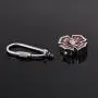 zeqingjw Cremation Keychain Jewelry for Ashes Firefighter Urn Keychain with Crystal Fire Keepsake Pendant for Men Women Memorial Ash Locket