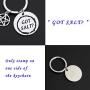 CENWA Supernatural Inspired Jewelry Supernatural Quote Got Salt Keychain SPN Jewelry Gift for Supernatural Fans Sam Dean Winchester Gift