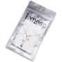 andy cool Rose Gold Flower Pendant Necklace Chain Lovers Birthday Friendship Jewelry for Mothers Day by TheBigThumb