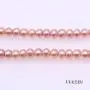 JYX Pearl Necklace Set AA+ Quality 4-5mm Lavender Freshwater Pearl Necklace Bracelet and Earrings Set for Girl Women JYX Pearl Necklace Set AA+ Quality 4-5mm Lavender Freshwater Pearl Necklace Bracelet and Earrings Set for Girl Women