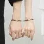 Mutual Attraction Rope Braided Couple Bracelets Charm Pendants with Magnetic Bells 2 PCS Gift Jewelry Set for Women Men … Mutual Attraction Rope Braided Couple Bracelets Charm Pendants with Magnetic Bells 2 PCS Gift Jewelry Set for Women Men …