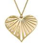 MyNameNecklace Engraved Heart Family Names Necklace with Diamond Personalized Inscription Customization for Wife Mother Women Jewelry Gift
