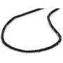 NirvanaIN Black Spinel Disc cut Shape Diamond Gemstone Necklace Jewelry Birthday Gift for her Christmas Gift NirvanaIN Black Spinel Disc cut Shape Diamond Gemstone Necklace Jewelry Birthday Gift for her Christmas Gift