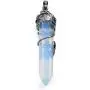 MANIFO Valentines Day Gifts Flower Wrapped Crystal Point Necklace Natural Healing Gemstone Pendant Necklace for Women MANIFO Valentines Day Gifts Flower Wrapped Crystal Point Necklace Natural Healing Gemstone Pendant Necklace for Women