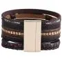 AZORA Leather Wrap Bracelet for Women Multi Strands Feather Cuff Bracelets with Magnetic Clasp Gift for Women Girls AZORA Leather Wrap Bracelet for Women Multi Strands Feather Cuff Bracelets with Magnetic Clasp Gift for Women Girls