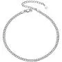 Silvora Sterling Silver Anklet for Women/Men, Minimalist Durable Cuban Link/Figaro Chain Foot Bracelet Anklets for Beach Party - Send with Gift Box Silvora Sterling Silver Anklet for Women/Men, Minimalist Durable Cuban Link/Figaro Chain Foot Bracelet Anklets for Beach Party - Send with Gift Box
