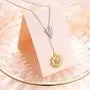 Sterling Silver Sunflower with CZ Warmth Sunshine Jewelry Y Pendant Necklace or Bracelet Anklet for Women
