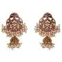 TARINIKA Lord Krishna Pendant Set with Pearls for Women and Girl -Red TARINIKA Lord Krishna Pendant Set with Pearls for Women and Girl -Red