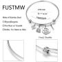 FUSTMW Birthday Bracelet 12th 13th 16th 18th Birthday Jewelry Gift Inspirational Bracelet Happy Birthday Gift for Daughter Best Friend