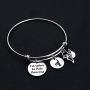 MAOFAED Dance Gift Pole Dancing Gift I’d Rather Be Pole Dacing Bracelet Dancer Gift Pole Dance Coach Gift Dancer Gift