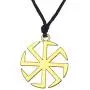 fishhook Wicca Slavic Kolovrat Sun Wheel Symbol for Good Luck Talisman Pendant Necklace fishhook Wicca Slavic Kolovrat Sun Wheel Symbol for Good Luck Talisman Pendant Necklace