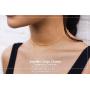 Choker Necklaces for Women | 14k Gold Dipped Satellite Beaded Gold Necklaces for Women | Dainty Necklace Perfect for Layering Necklaces, Simple Choker Necklace, Celebrity Endorsed